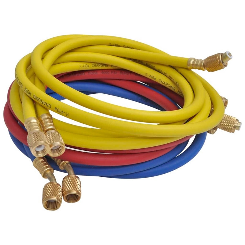 Vacuümpomp 50 L/Min Met 4-Voudige Manometerset