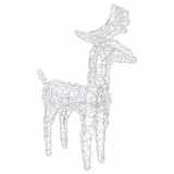 Kerstversiering Rendieren En Slee 240 Led's Acryl