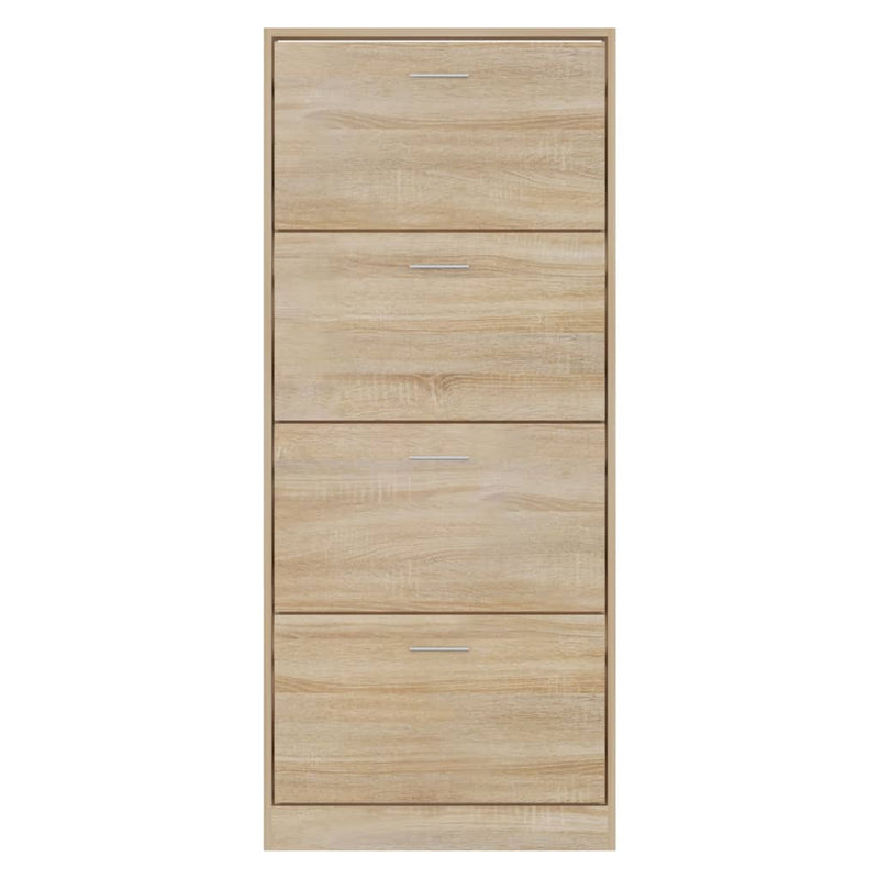 Schoenenkast 63X24X Bewerkt Hout Kleurig Sonoma Eiken
