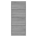 Schoenenkast 63X24X Bewerkt Hout Grijs Sonoma