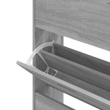 Schoenenkast 63X24X Bewerkt Hout Grijs Sonoma
