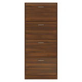 Schoenenkast 63X24X Bewerkt Hout Bruin Eikenkleur