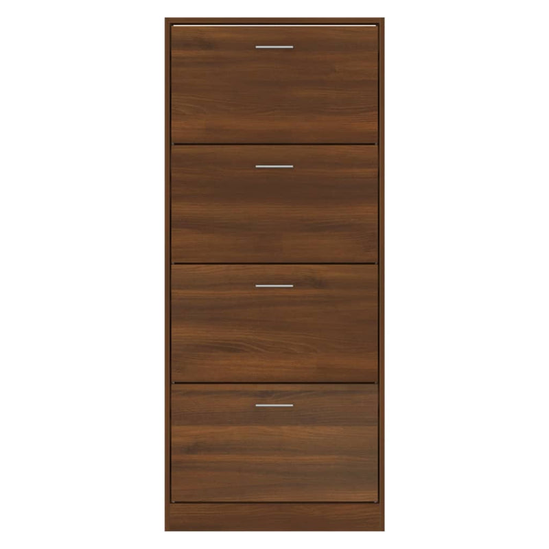 Schoenenkast 63X24X Bewerkt Hout Bruin Eikenkleur