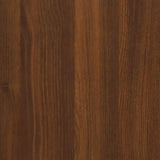 Schoenenkast 63X24X Bewerkt Hout Bruin Eikenkleur