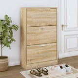 Schoenenkast 63X24X Bewerkt Hout Kleurig Sonoma Eiken