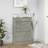 Schoenenkast 63X24X104 Cm Bewerkt Hout