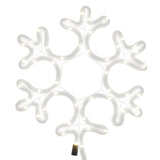 Kerstfiguur Sneeuwvlok Met 48 Warmwitte Led's