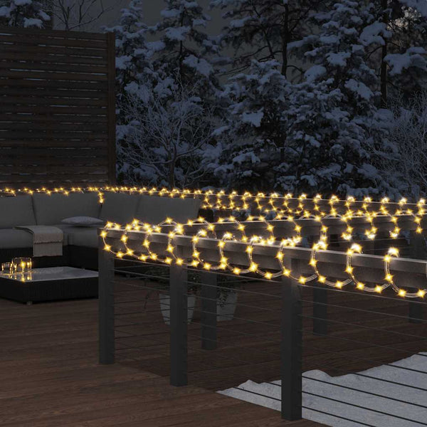 Lichtslinger Met 240 Led's Pvc Warmwit
