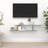 Wandgemonteerde Tv Plank Met Plank 125 X 18 X 23 Cm