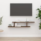 Wandgemonteerde Tv Plank Met Plank 125 X 18 X 23 Cm