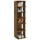 Schoenenrek 27,5X27X102 Cm Bewerkt Hout Kleurig