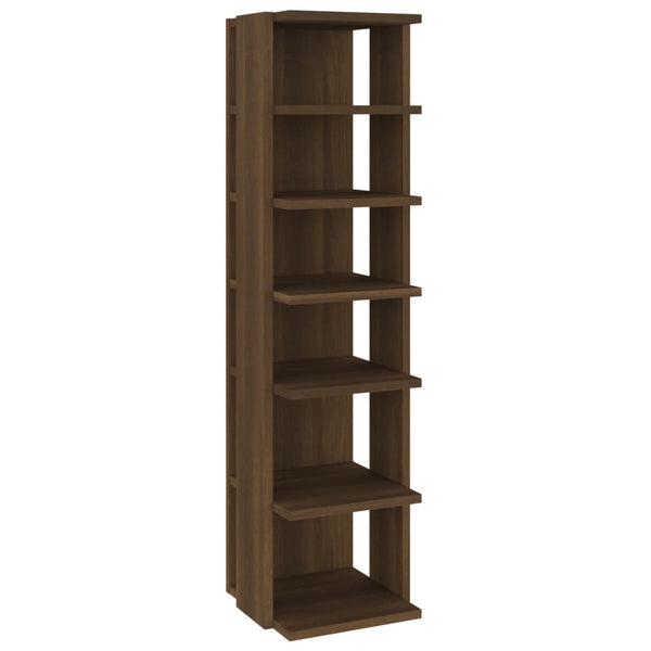 Schoenenrek 27,5X27X102 Cm Bewerkt Hout