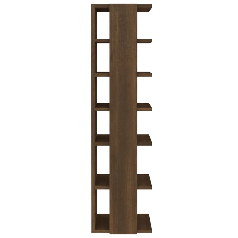 Schoenenrek 27,5X27X102 Cm Bewerkt Hout