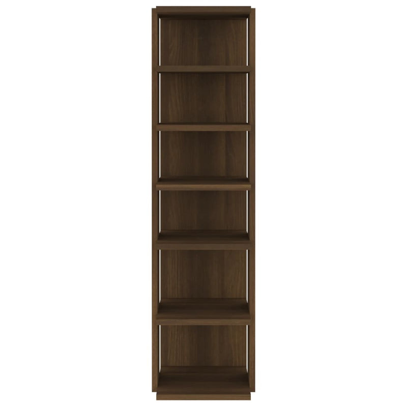 Schoenenrekken 27,5X27X102 Cm Bewerkt Hout Bruineiken