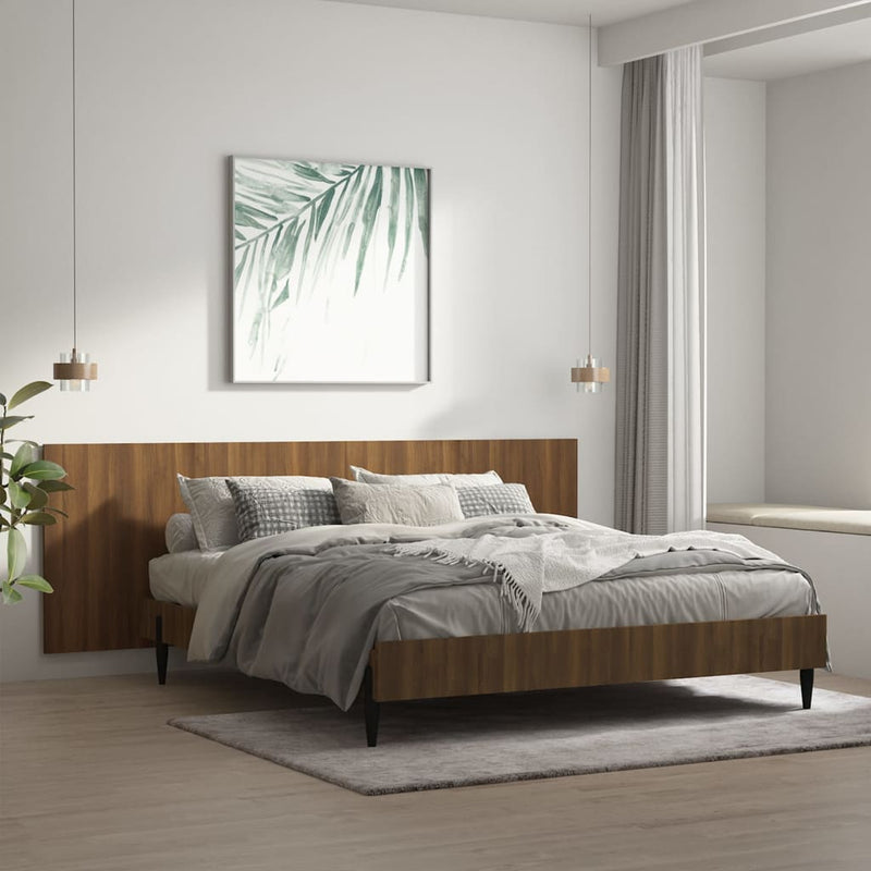 Hoofdbord 240 X 1,5 X 80 Cm Bewerkt Hout