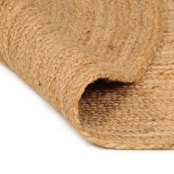Tapijt Rond Gevlochten Jute
