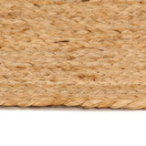 Tapijt Rond Gevlochten Jute