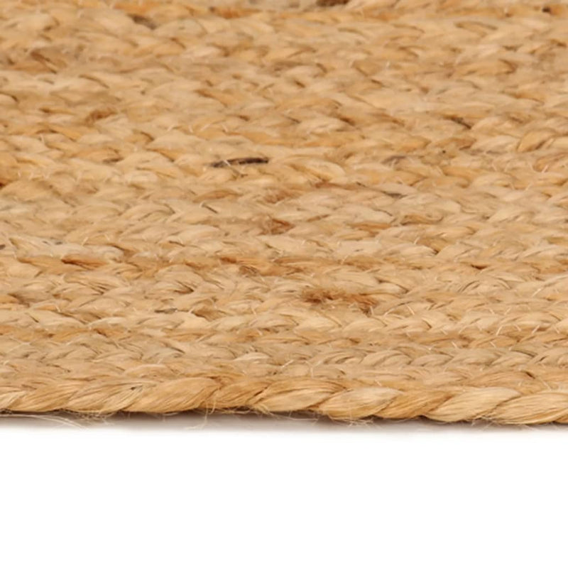 Tapijt Rond Gevlochten Jute