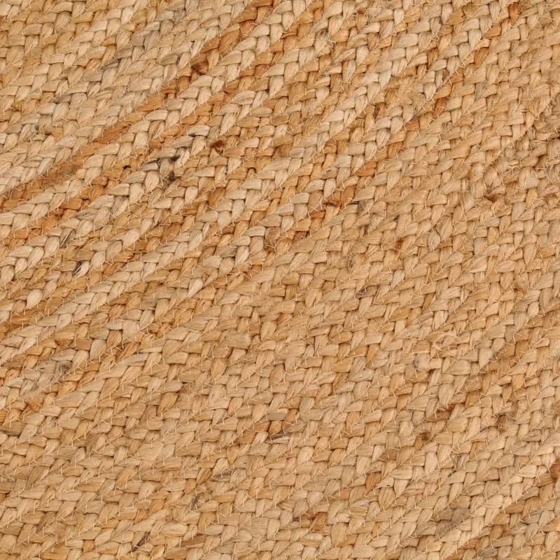 Tapijt Rond Gevlochten Jute