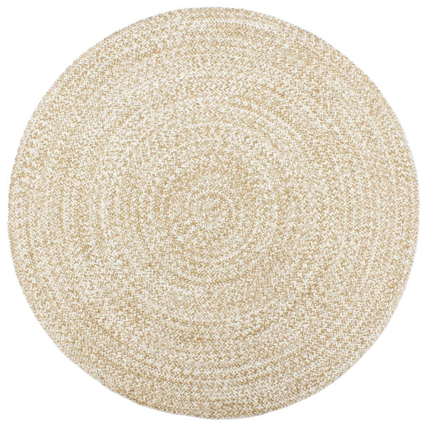 Vloerkleed Handgemaakt Jute En Bruin