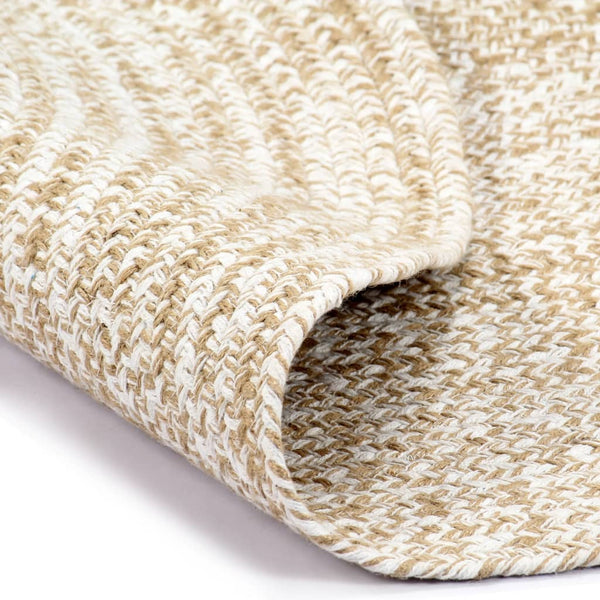 Vloerkleed Handgemaakt Jute En Bruin
