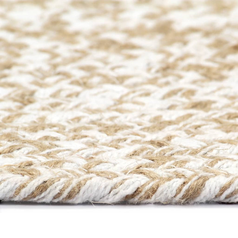 Vloerkleed Handgemaakt Jute En Bruin