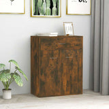 Dressoir 60X30X75 Cm Bewerkt Hout Kleurig