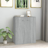 Dressoir 60X30X75 Cm Bewerkt Hout Artisanaal Eikenkleur