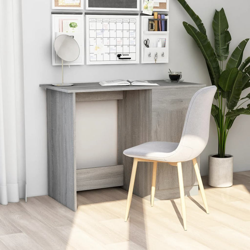 Bureau 100 X 50 X 76 Cm Bewerkt Hout