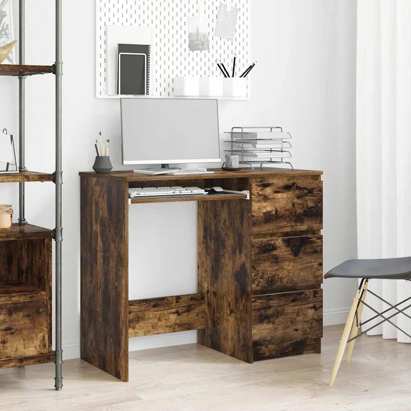 Bureau 90X45X76 Cm Spaanplaat Kleurig