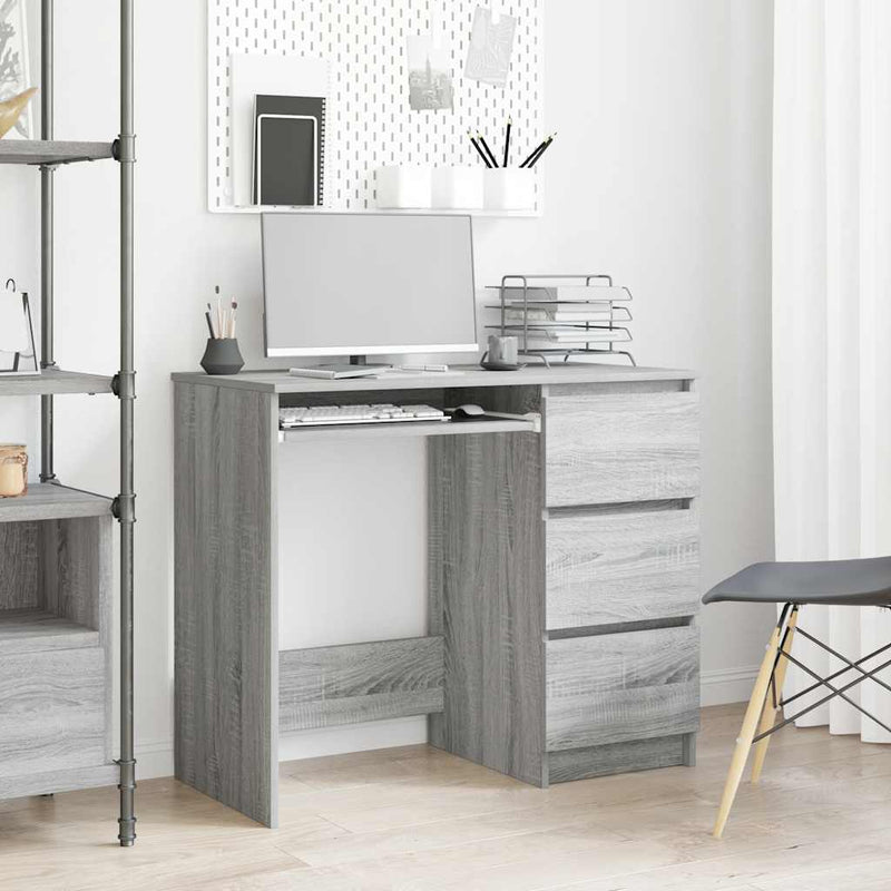 Bureau 90X45X76 Cm Spaanplaat Kleurig