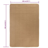 Vloerkleed Met Latex Onderkant Jute