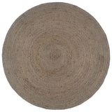 Vloerkleed Handgemaakt Rond Jute