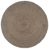Vloerkleed Handgemaakt Rond Jute
