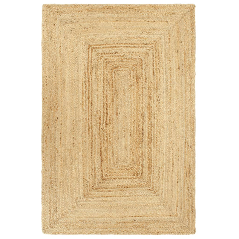 Vloerkleed Handgemaakt Jute Naturel