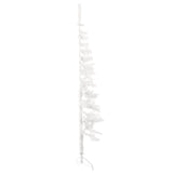 Kunstkerstboom Half Met Standaard Smal Wit