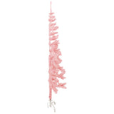 Kunstkerstboom Half Met Standaard Smal Roze