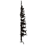Kunstkerstboom Half Met Standaard Smal Zwart