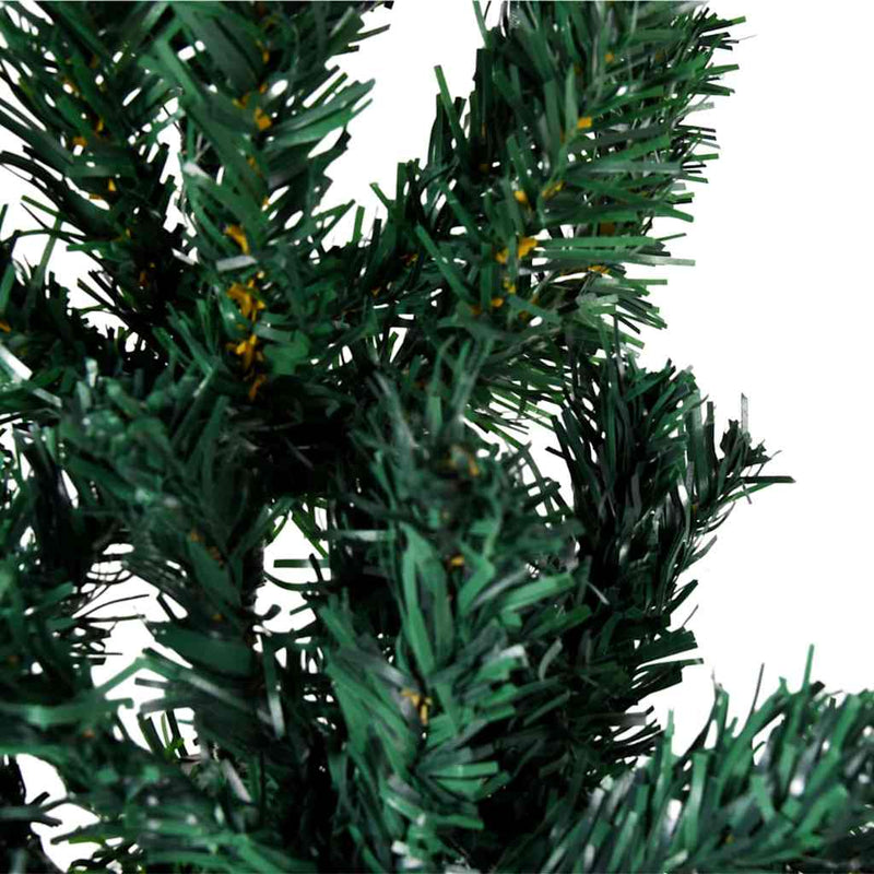 Kunstkerstboom Half Met Standaard Smal Groen