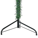Kunstkerstboom Half Met Standaard Smal Groen