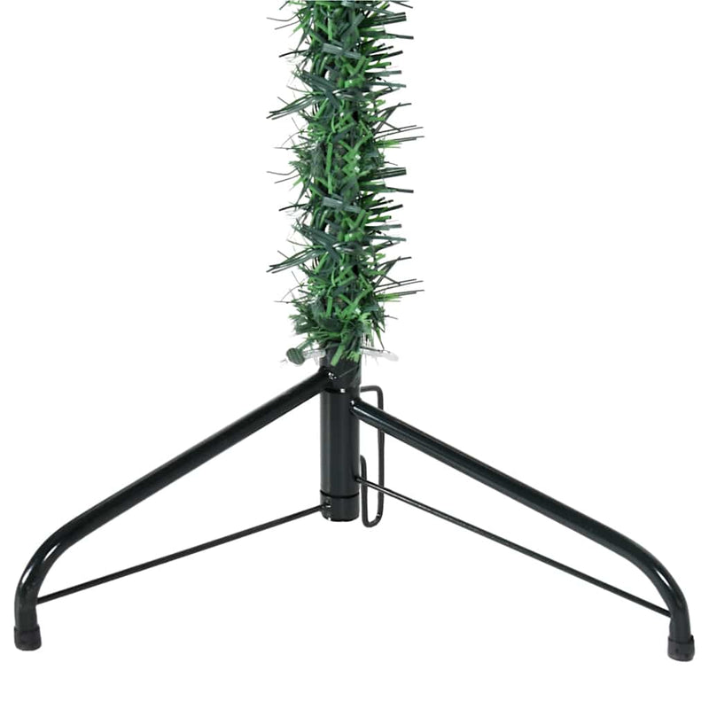Kunstkerstboom Half Met Standaard Smal Groen