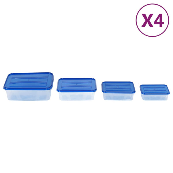 Voedselopbergcontainers Met Deksels Polypropeen