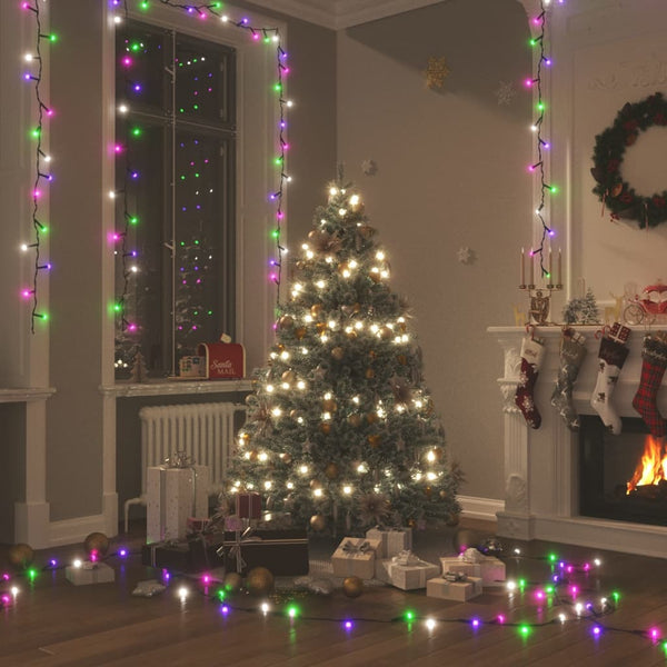 Lichtslinger Met 150 Led's Pvc Meerkleurig Pastel Pastel Meerkleurig