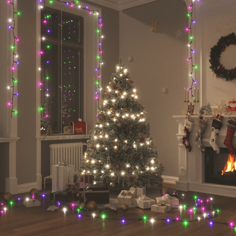 Lichtslinger Met 150 Led's Pvc Meerkleurig Pastel Pastel Meerkleurig