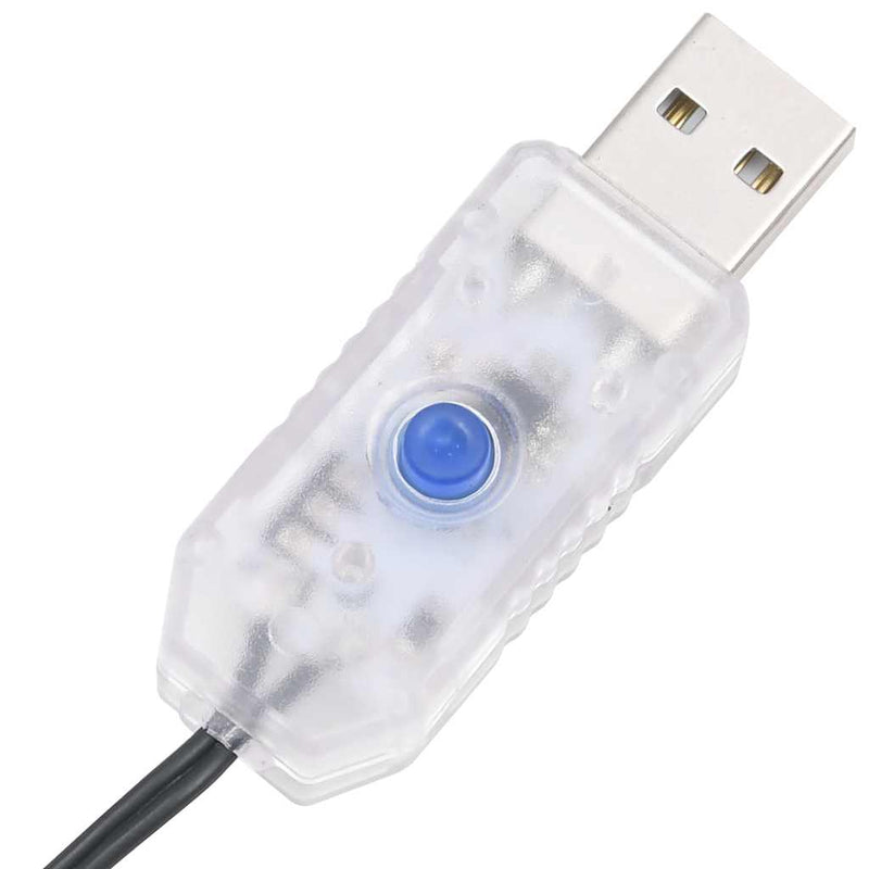 Lichtslinger Met 150 Led's Warmwit Pvc