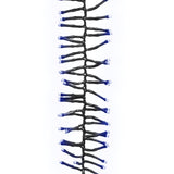 Lichtslinger Cluster Met 400 Led's 7,4 M Pvc Blauw En Donkergroen