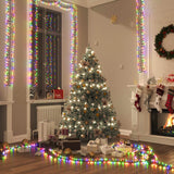 Lichtslinger Cluster Met 400 Led's 7,4 M Pvc Meerkleurig En Donkergroen