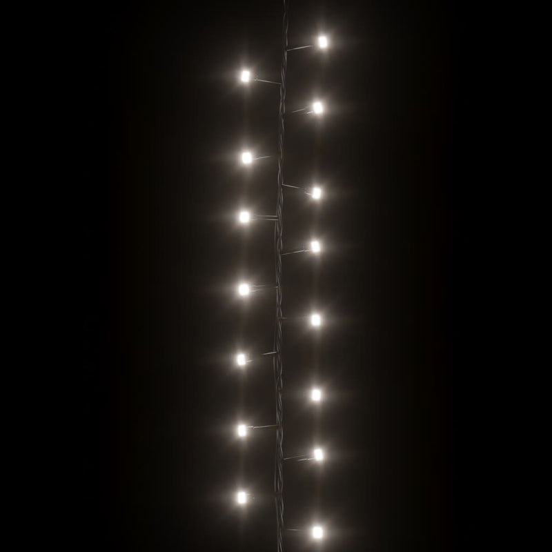 Lichtslinger Compact Met 400 Led's Pvc Koudwit En Donkergroen