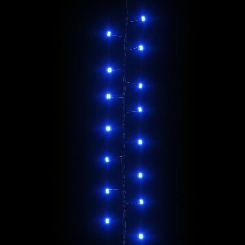 Lichtslinger Compact Met 400 Led's Pvc Blauw En Donkergroen