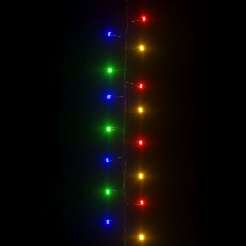 Lichtslinger Compact Met 400 Led's Pvc Meerkleurig En Donkergroen